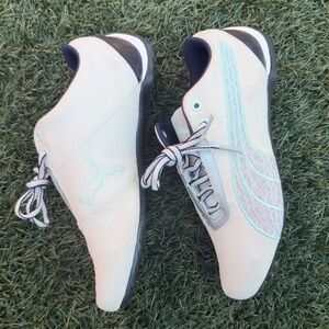 Puma Future Cat S1 Glacier Grey Driving Shoe Sz 7 Y2K Motorsport